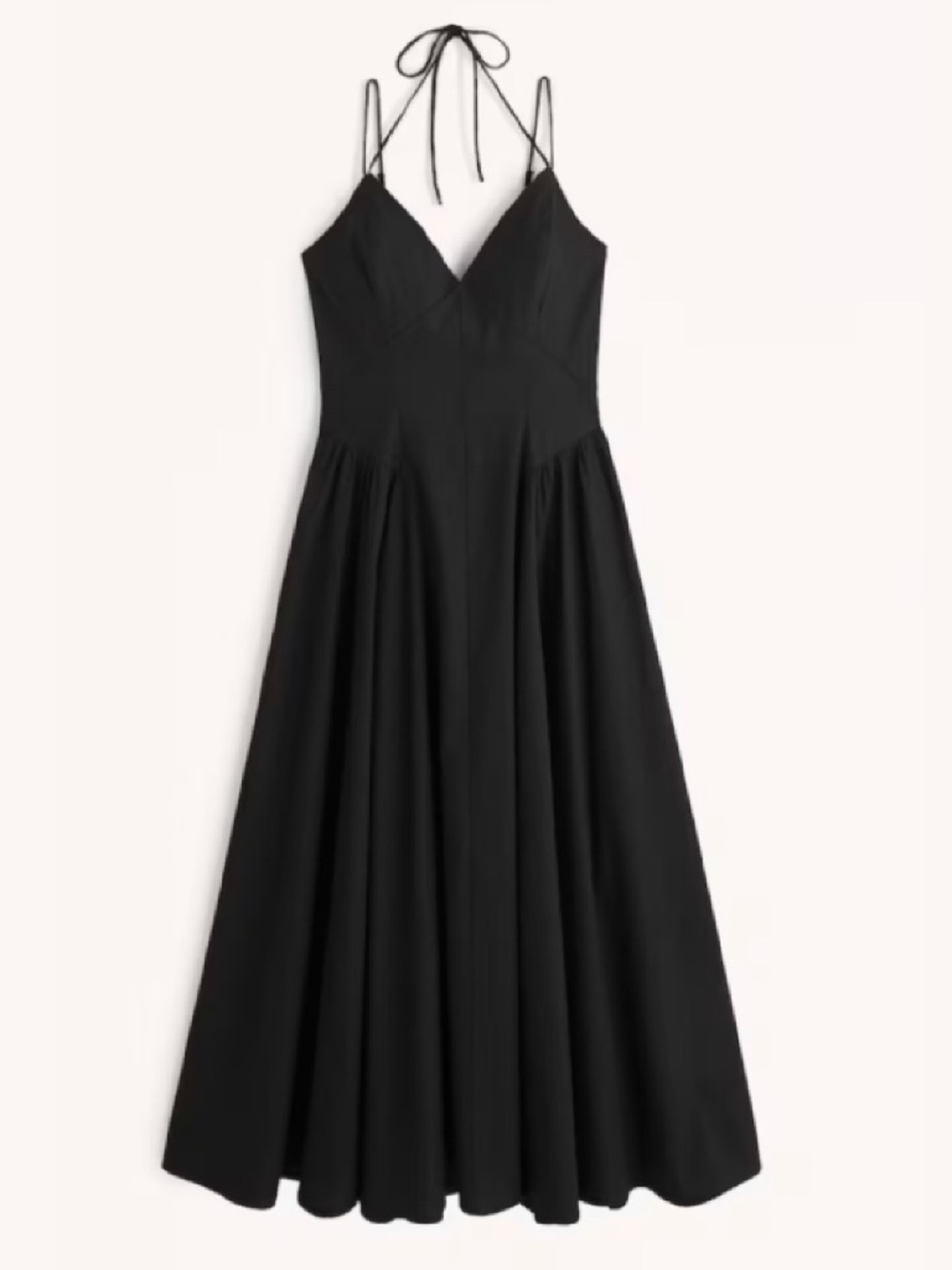 Strappy Drop-Waist Maxi Dress